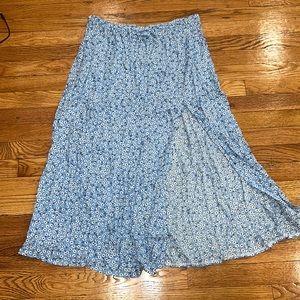 Shein Blue Skirt